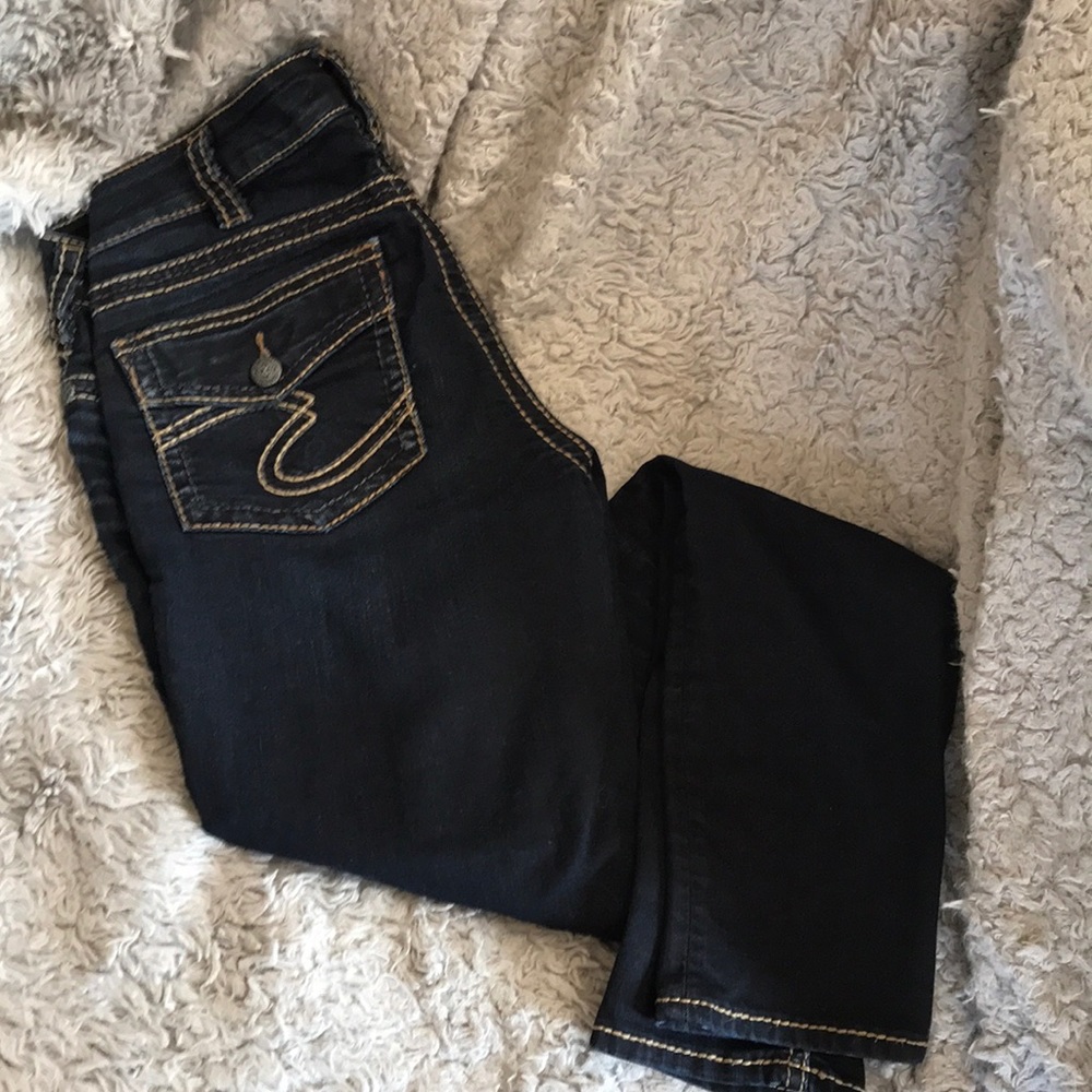 Silver Suki Super Skinny Dark Wash Jean
